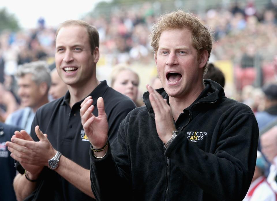  The brothers were brought close together following the death of their mother