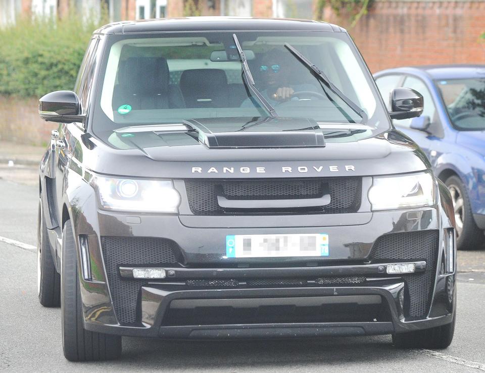  The stylish motor has been a regular car in Sakho's garage since his time at Liverpool