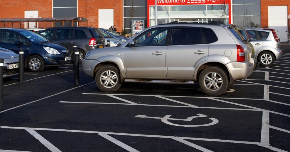  Almost 100,000 drivers were fined for wrongly parking in disabled bays