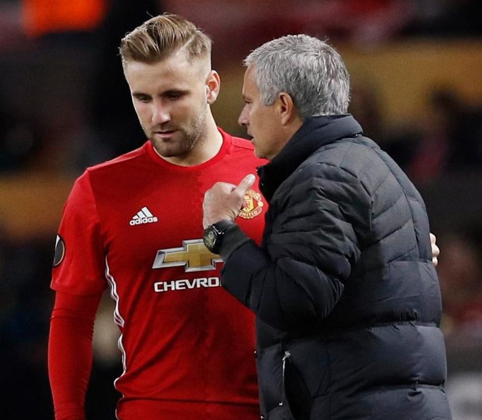  Mourinho criticised Luke Shaw and Chris Smalling after they ruled themselves out of a game against Swansea