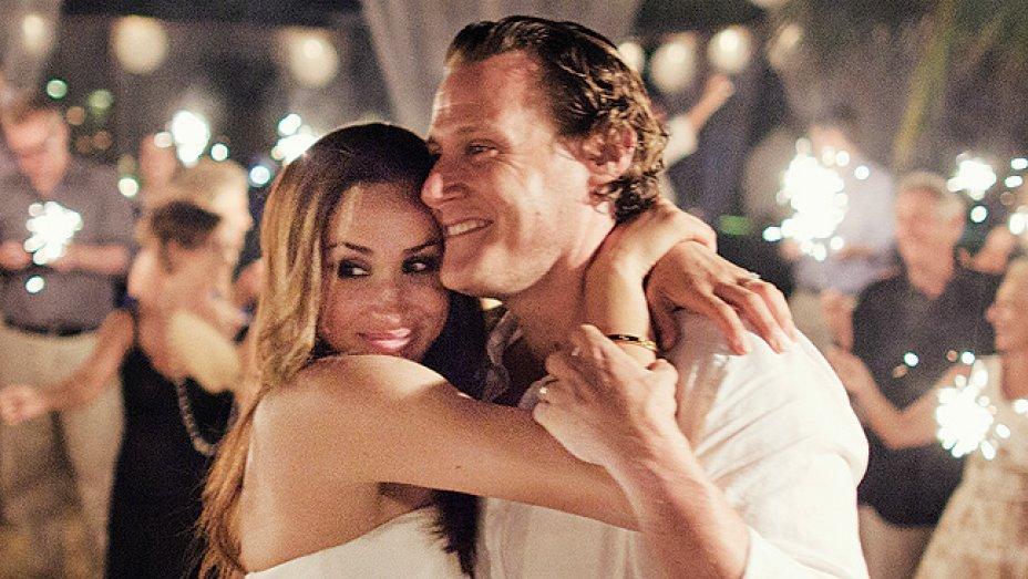  Meghan Markle and Trevor Engelson on their wedding night in 2011