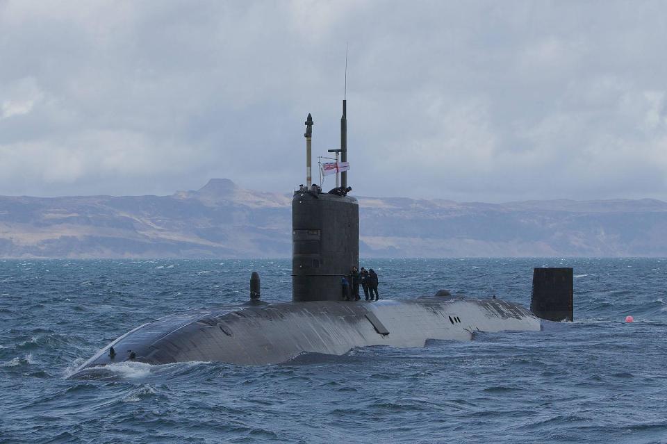  HMS Talent was embarking on a secret mission this week