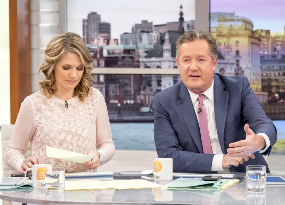  The GMB host has previously spoken about losing it with Piers