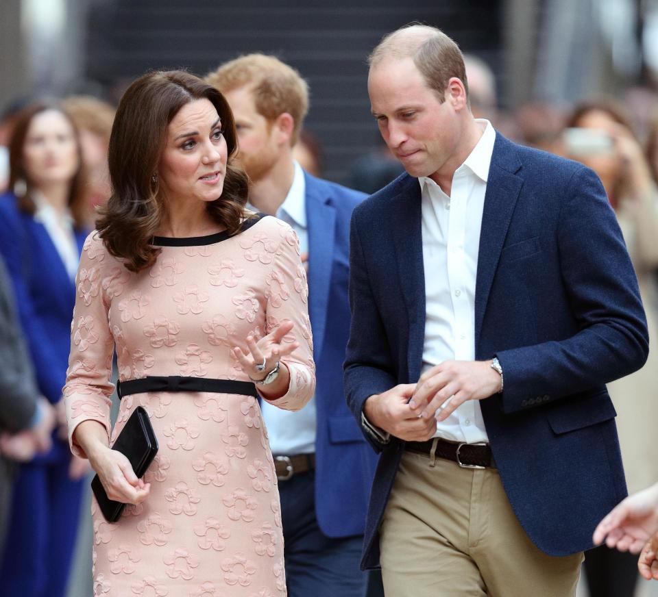  Prince William and Kate Middleton welcomed a third child