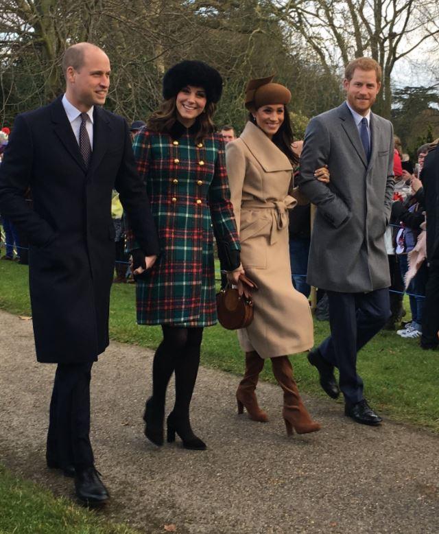  Karen managed to get this sweet shot of the 'Fab Four' on December 25 - and it's made her £40,000