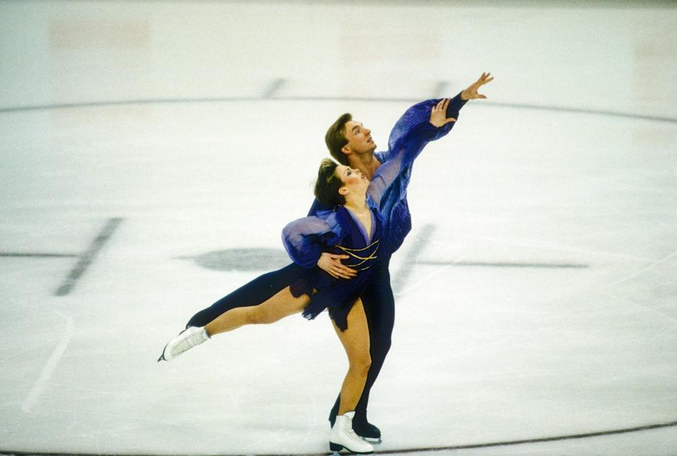  The pair of ice skaters danced to Ravel's Bolero at the 1984 Olympics in Sarajevo winning the gold medal