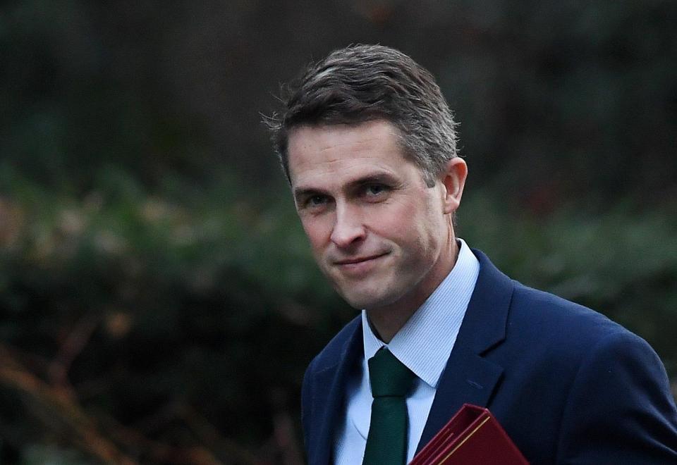  Defence Secretary Gavin Williamson gave assurances that Gibraltar would never be 'under threat'