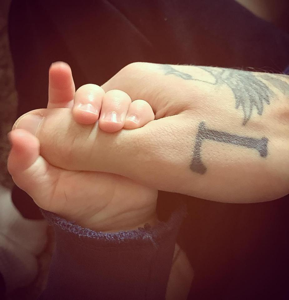  The singer shared this sweet snap of their little boy earlier this year