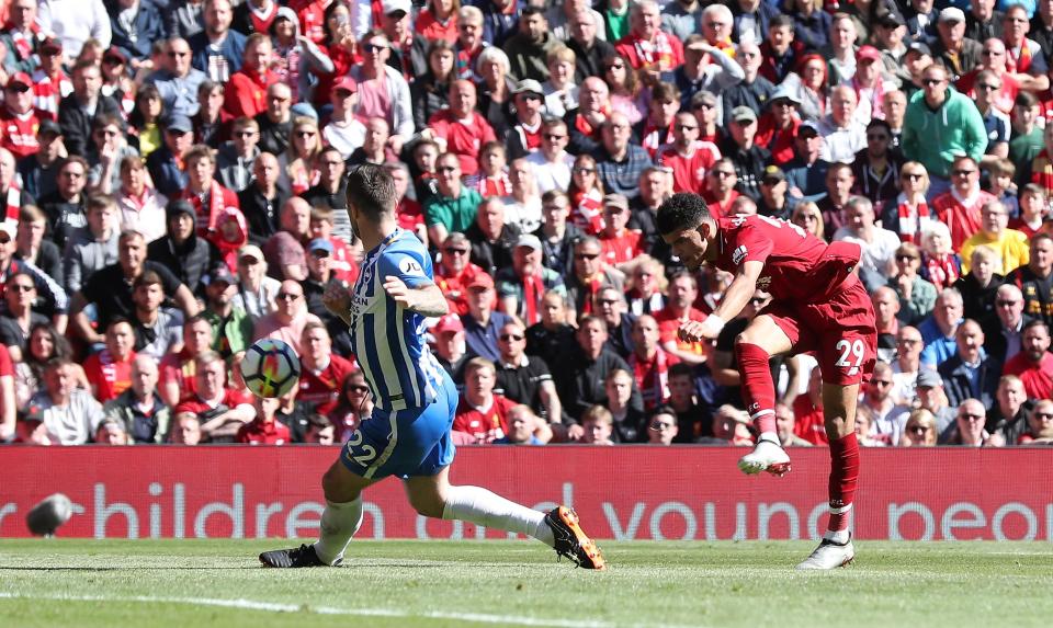  Solanke has netted just once for Liverpool since joining from Chelsea in 2017