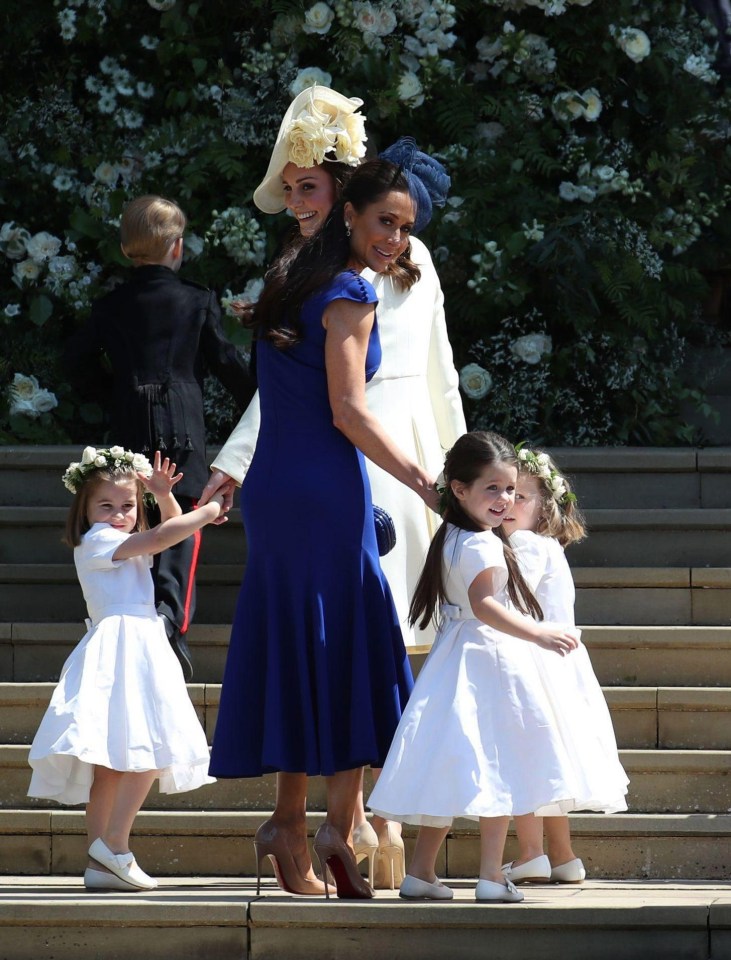 Jessica and daughter Ivy played a key role at Meghan’s royal wedding, along with Kate Middleton and Charlotte