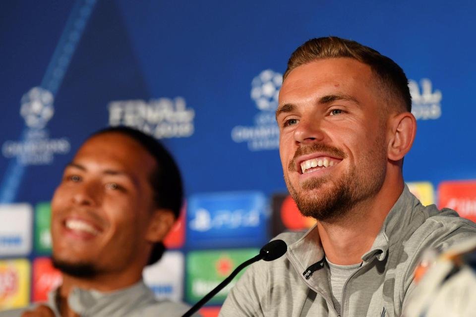  The pair were all smiles last May before the Champions League final