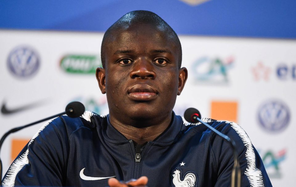  NGOlo Kante admitted he cheats at cards when playing with teammates