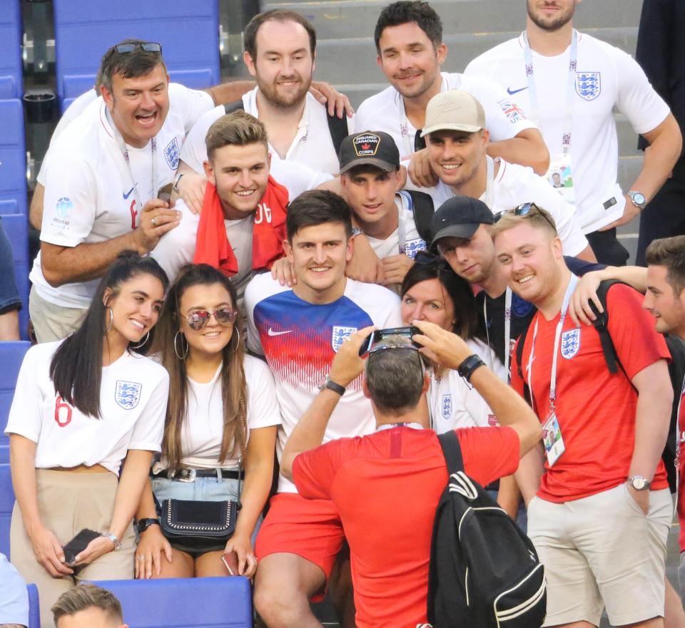  She was one of England's biggest supporters in Russia at the World Cup