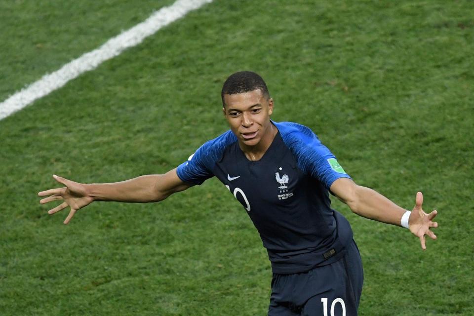  Kylian Mbappe became the first teenager to score in a World Cup final since Pele in 1958