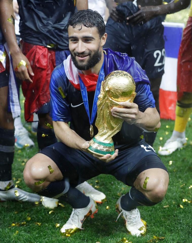  Fekir won the World Cup for France this year