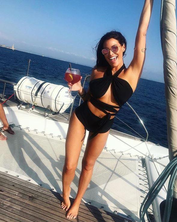  Jess is currently single after splitting from Giovanni Pernice