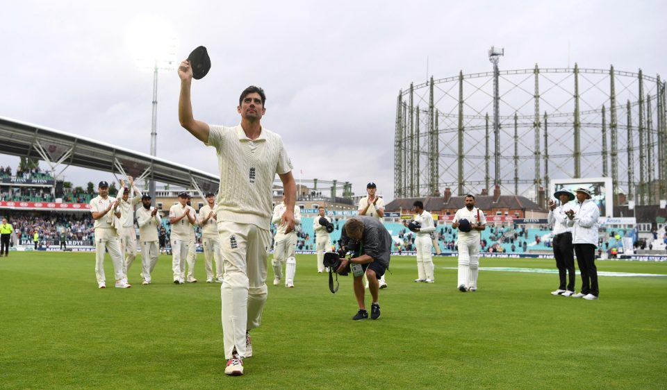  Alastair Cook ended a stellar Test career with a century against India at The Oval. Cook hit 147 as England won the final Test by 118 runs to seal a 4-1 victory over Virat Kohli's side