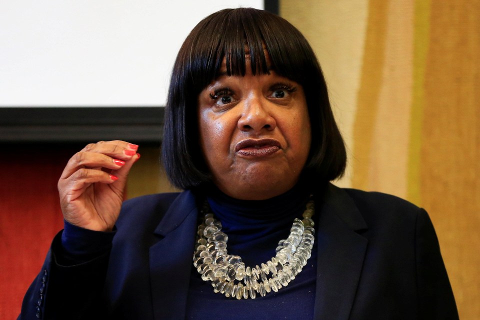 Labour’s Diane Abbott slammed him for “attributing these crimes to one ethnic group”.