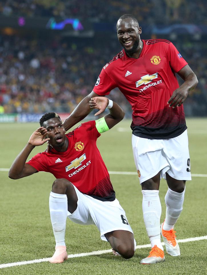  Paul Pogba and Romelu Lukaku have struggled to impress this season