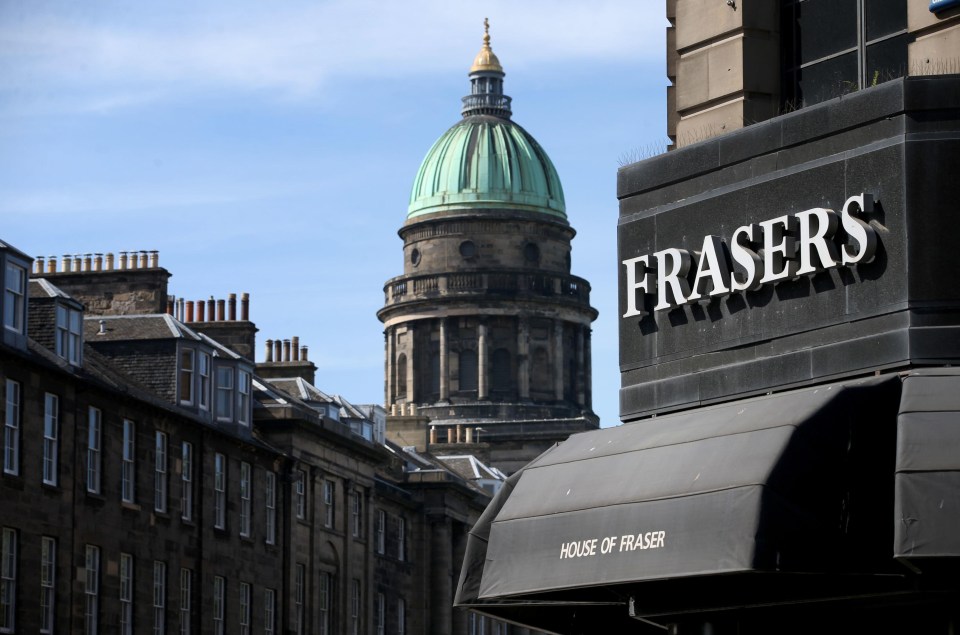 House of Fraser has slashed prices by 60 per cent