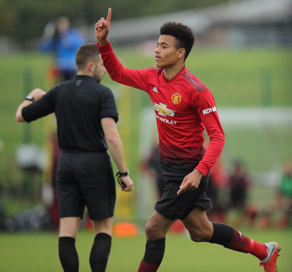  Greenwood has been one of the most highly thought of players in United's academy