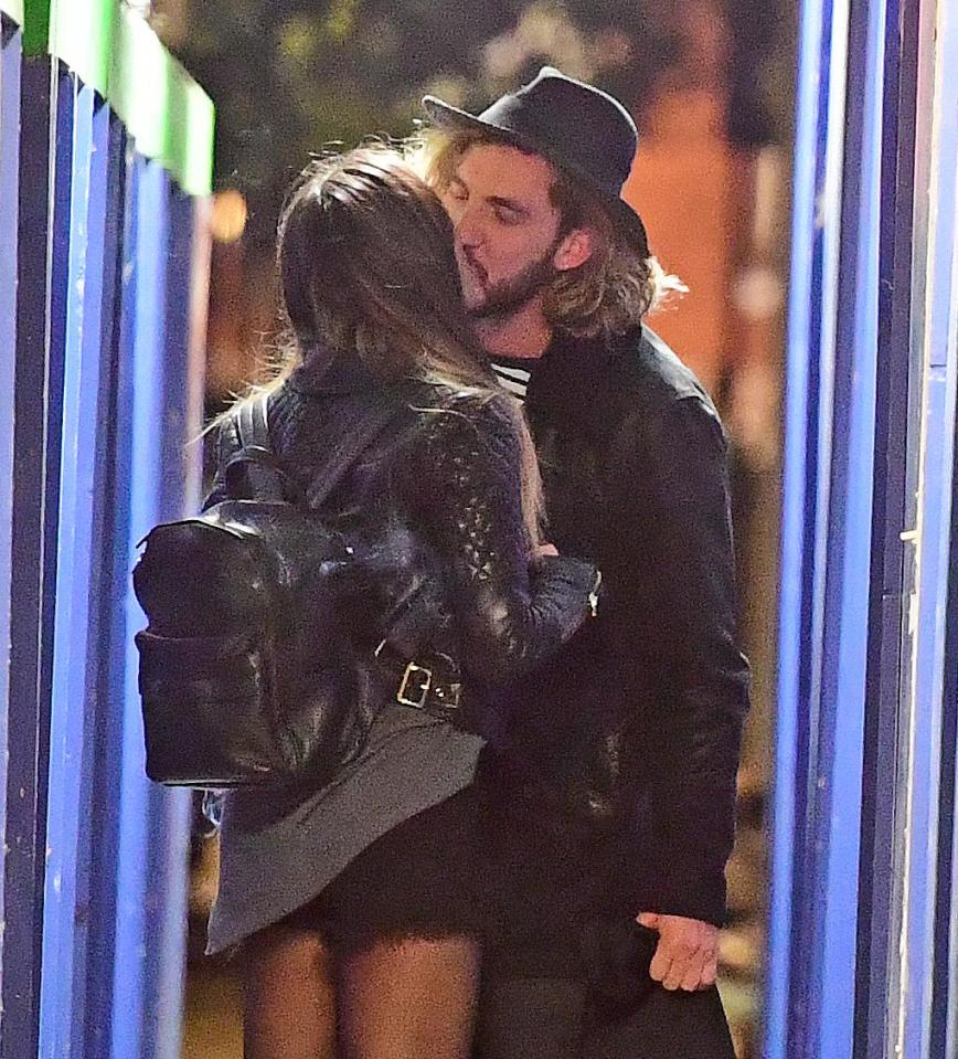  Katya Jones and Seann Walsh were caught kissing at the Duke Of York Pub in Marylebone on October 3