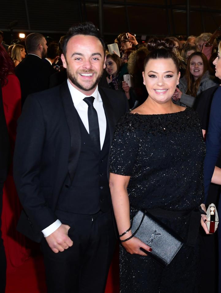  It is thought it would be too difficult for Lisa to work closely with ex Ant McPartlin