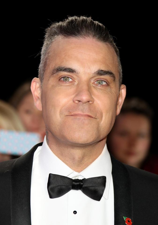  Robbie Williams won over the British public on X Factor