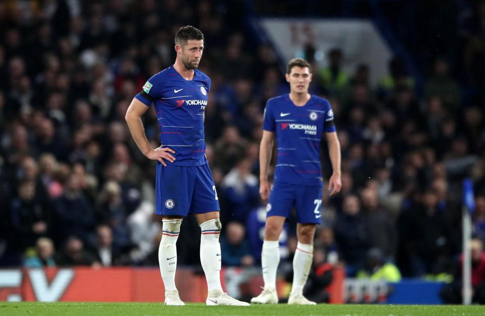  Gary Cahill and Andreas Christensen are also looking to move away from Chelsea in January