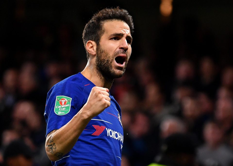  AC Milan are tracking Cesc Fabregas