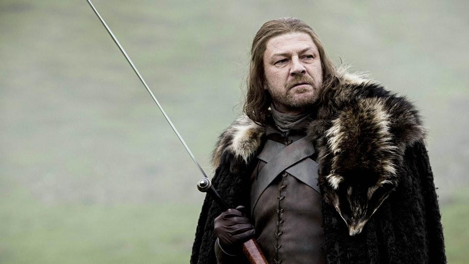  Game of Thrones' Ned Stark hopefully keeps his head in this drama