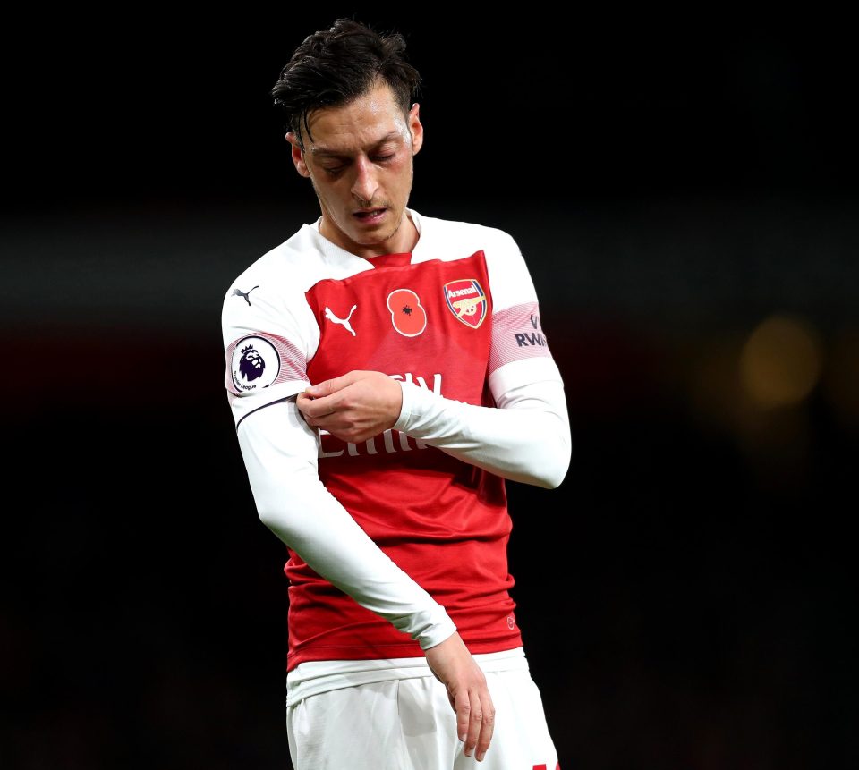  Finding a club wanting to sign Ozil could prove difficult in January though