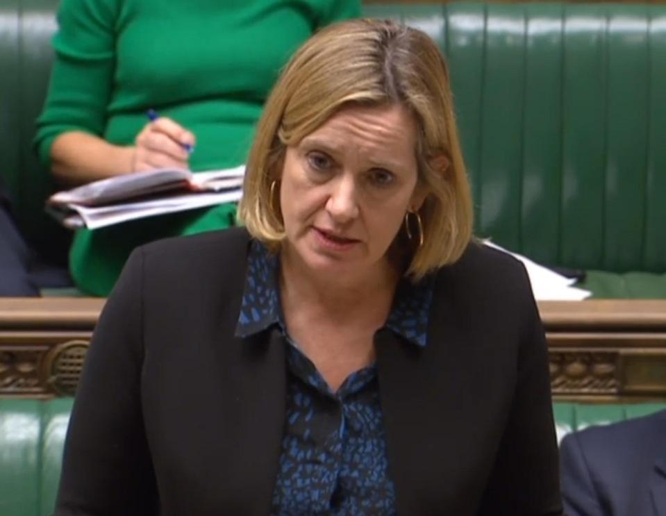  Four key ministers - Amber Rudd, Philip Hammond, David Gauke and Greg Clarke - met the Prime Minister to persuade to her hold an 'indicative vote'