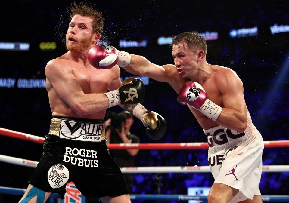  Canelo, left, is fighting for the first time since his second bout against Gennady Golovkin