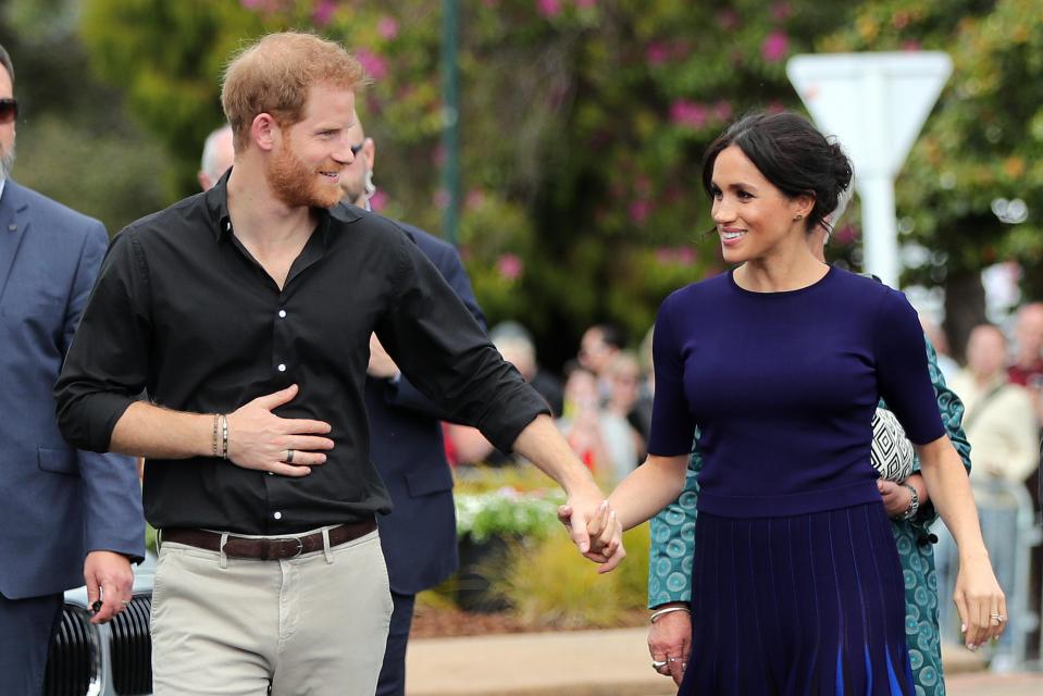  Prince Harry and Meghan are said to be considering their 'options' ahead of their baby's arrival in Spring