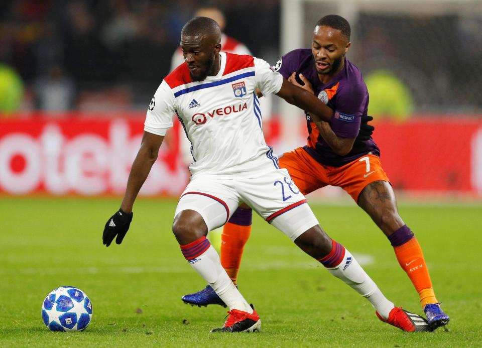  Manchester City are chasing midfielder Tanguy Ndombele