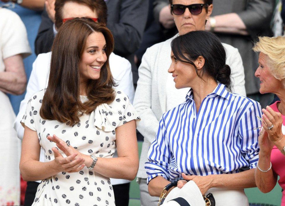 There have been recent rumours of a rift between Kate Middleton and Meghan