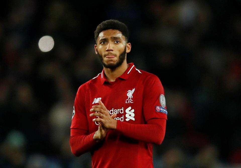  Joe Gomez has already made the step up to the full international squad with England