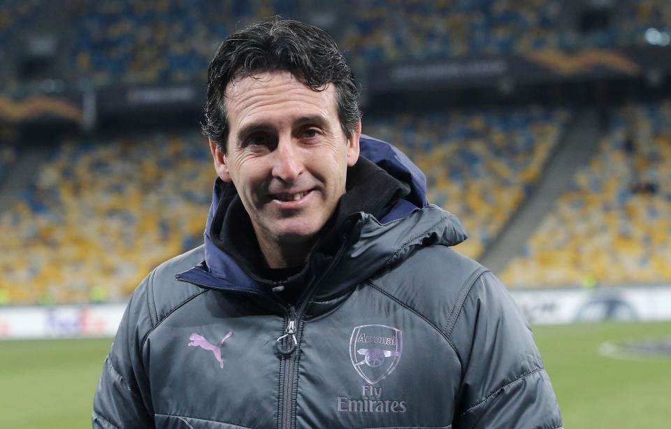  Unai Emery will be quietly confident against Belarus side BATE Borisov