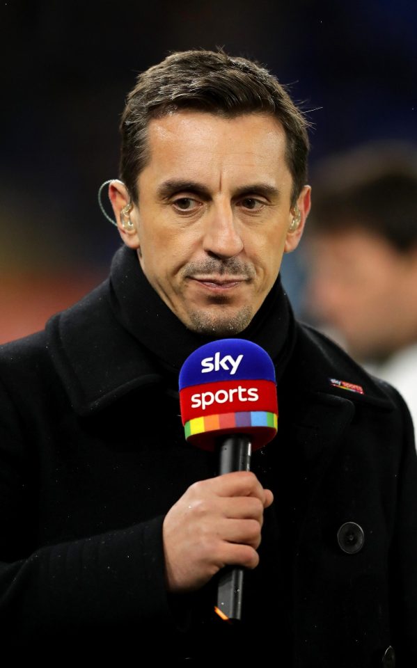  Gary Neville believes the Spurs boss is the most ideal candidate to take charge of United