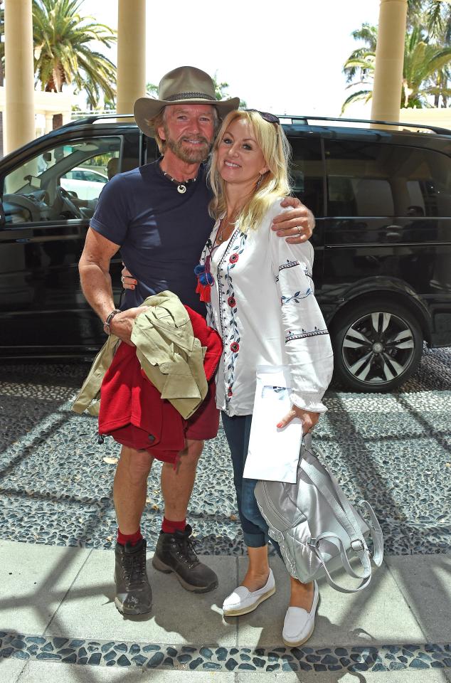  Noel Edmonds celebrated his I'm A Celebrity exit with a seafood dinner with his wife Liz Davies