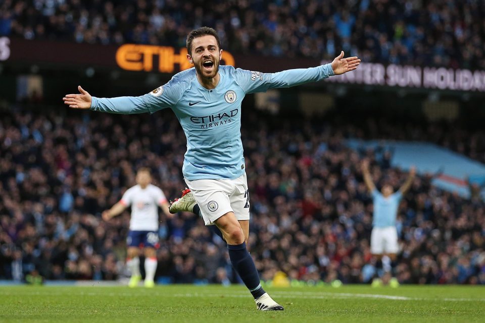  Bernardo Silva says Man City are relishing the high standards they have set for themselves