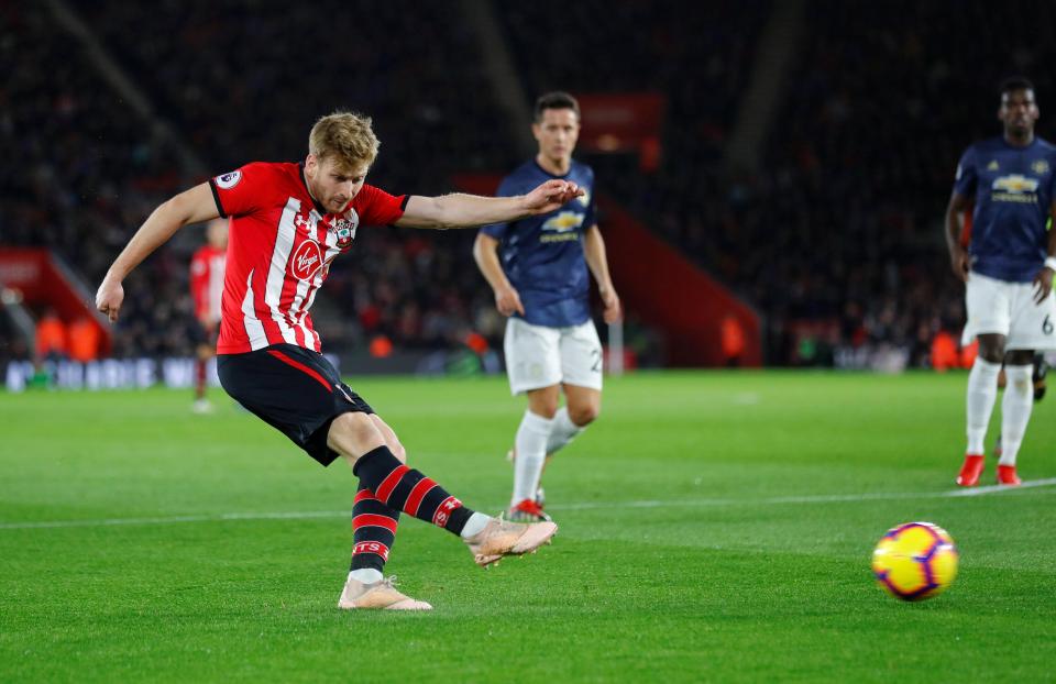  Southampton broke the deadlock in the 13th minute through Stuart Armstrong