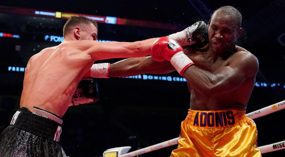  Adonis Stevenson is being treated in intensive care after the devastating defeat