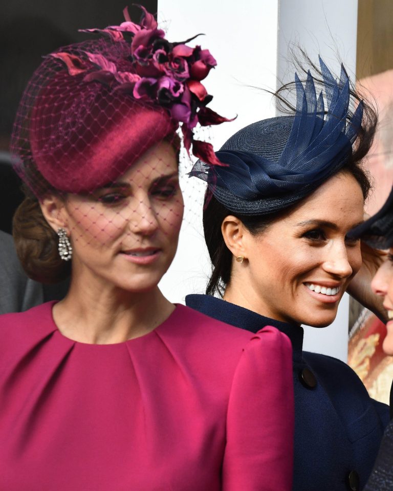  Meghan Markle and Kate Middleton are warned not get involved in a 'tit-for-tat war' after an apparent rift