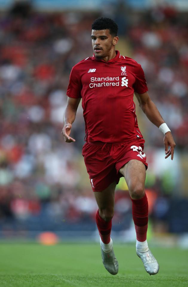  Dominic Solanke could be heading out the Anfield door in the winter transfer window