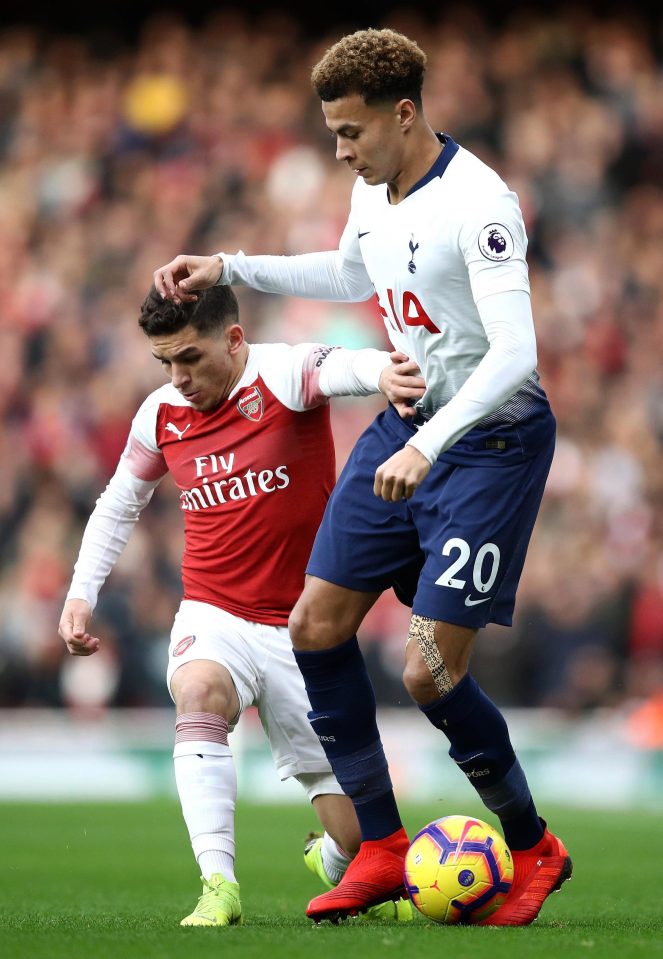  Torreira may only be 5ft 5in but he has had a big impact on Arsenal this season and showed his nastiness yesterday