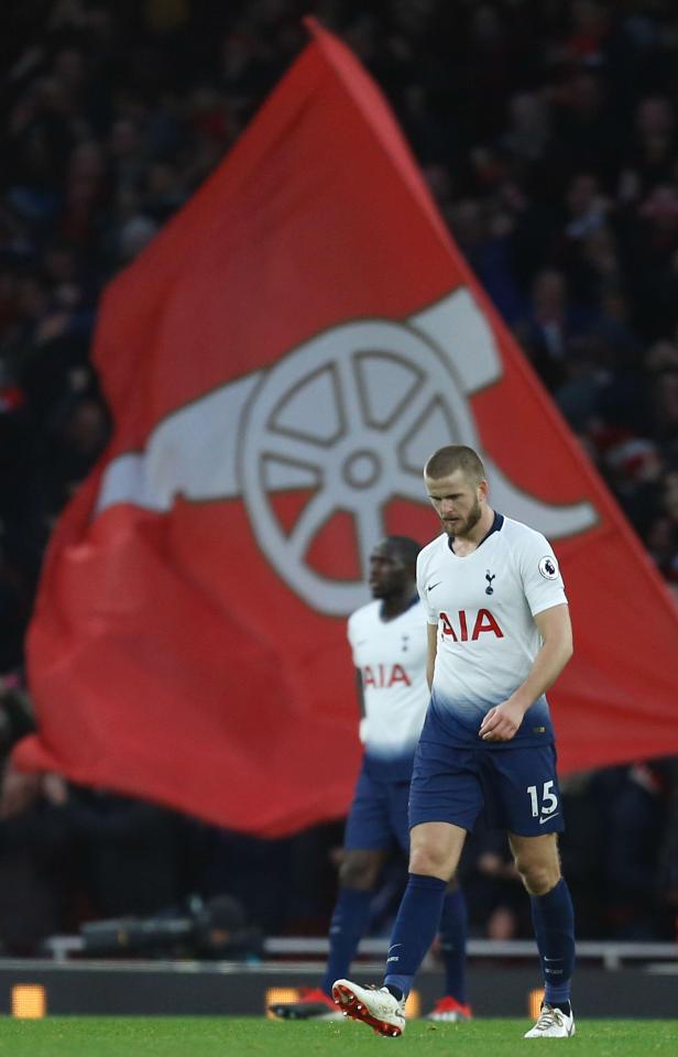  Spurs eventually lost to Arsenal 4-2 and Dier was involved in two decisive goals for the Gunners