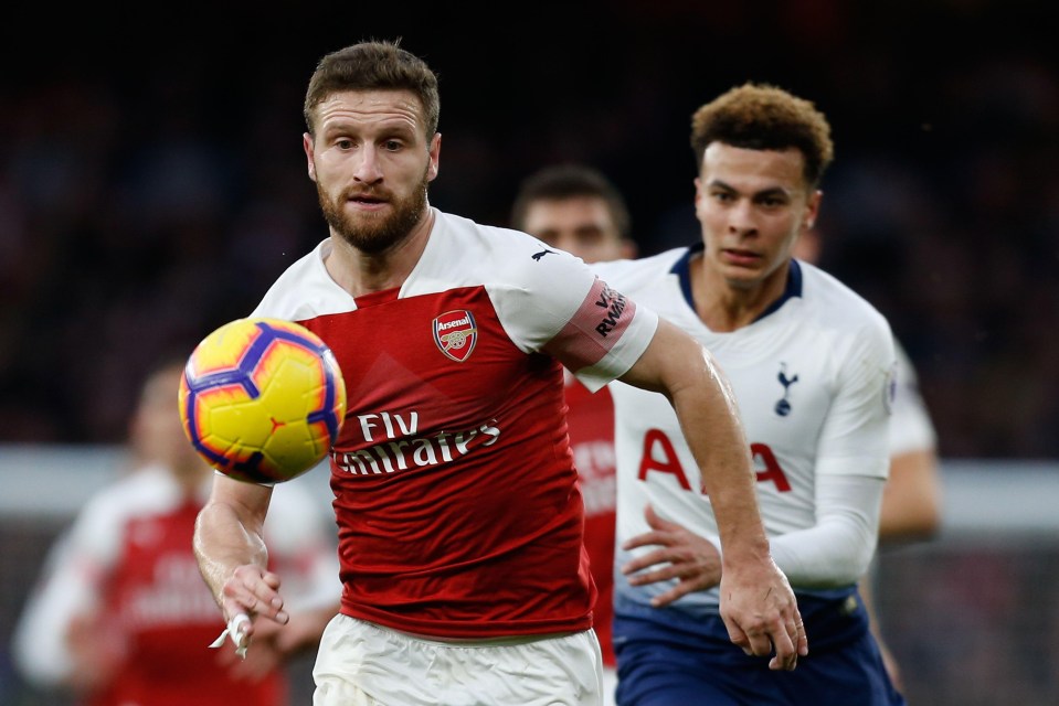 Mustafi met Vjosa in the year he moved from Valencia to Arsenal