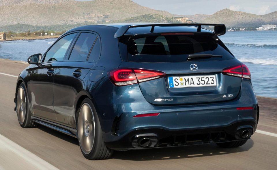  When a Merc is quick, it's good to know it has 4MATIC four-wheel-drive system